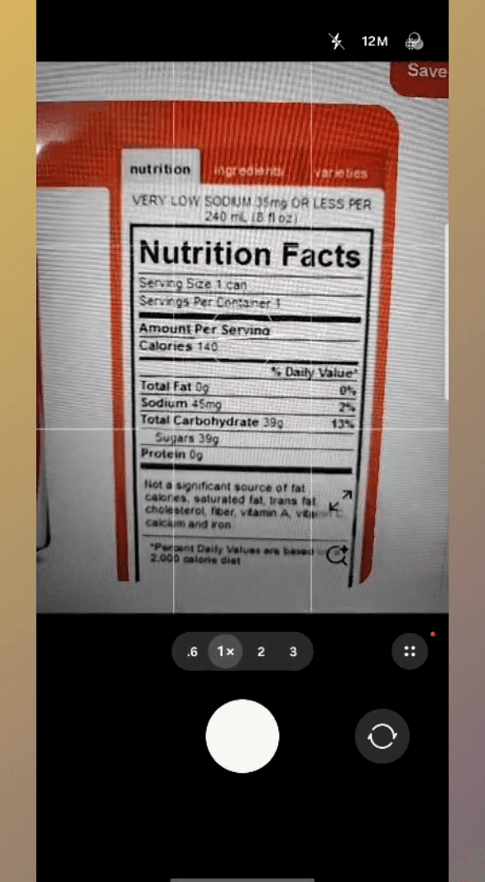Scan the Label